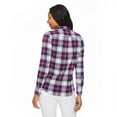 thumbnail image 3 of Penmans Women's Button-Up Plaid Shirt, 3 of 6
