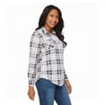 thumbnail image 2 of Penmans Women's Button-Up Plaid Shirt, 2 of 6