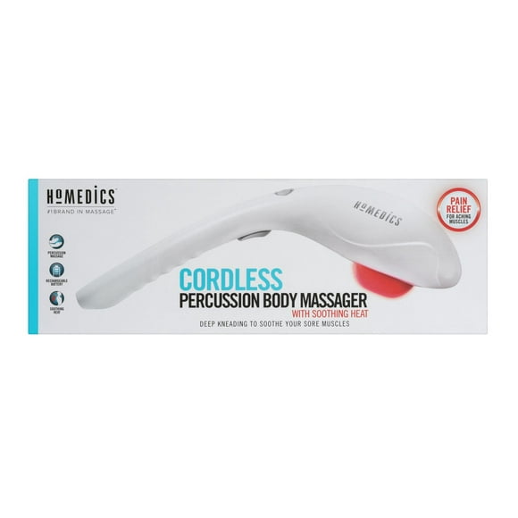 Cordless Percussion Massager with Heat