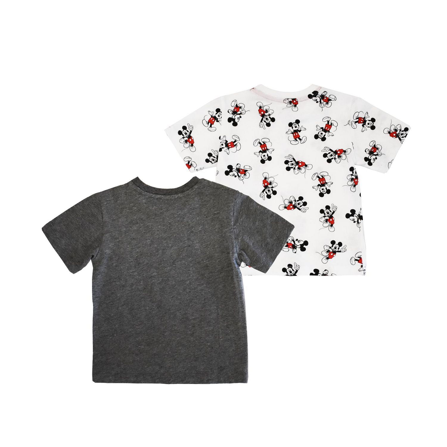 Toddler Boys Disney 2 Pack Mickey Mouse Classic T-Shirts