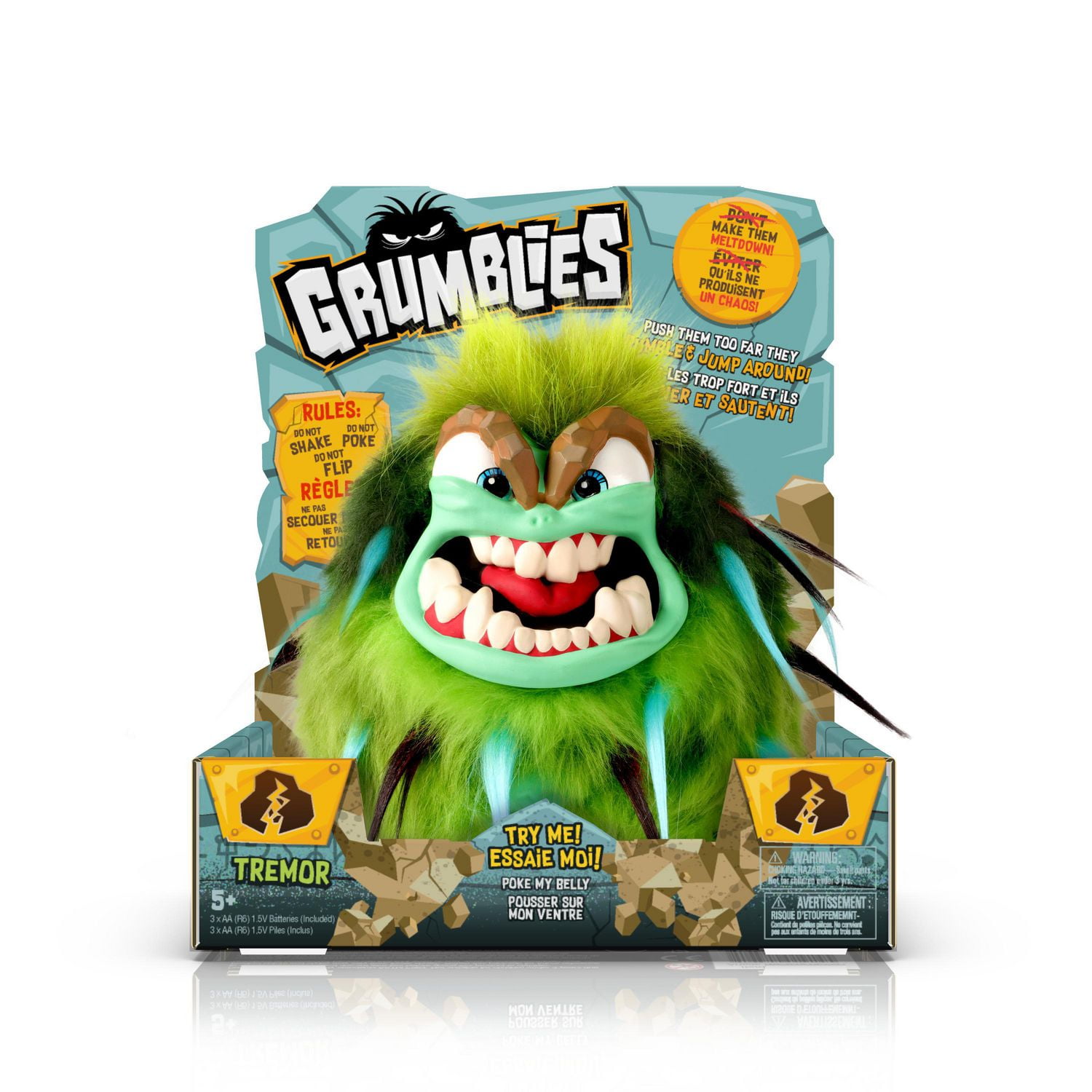 Grumblies Tremor Interactive Toy