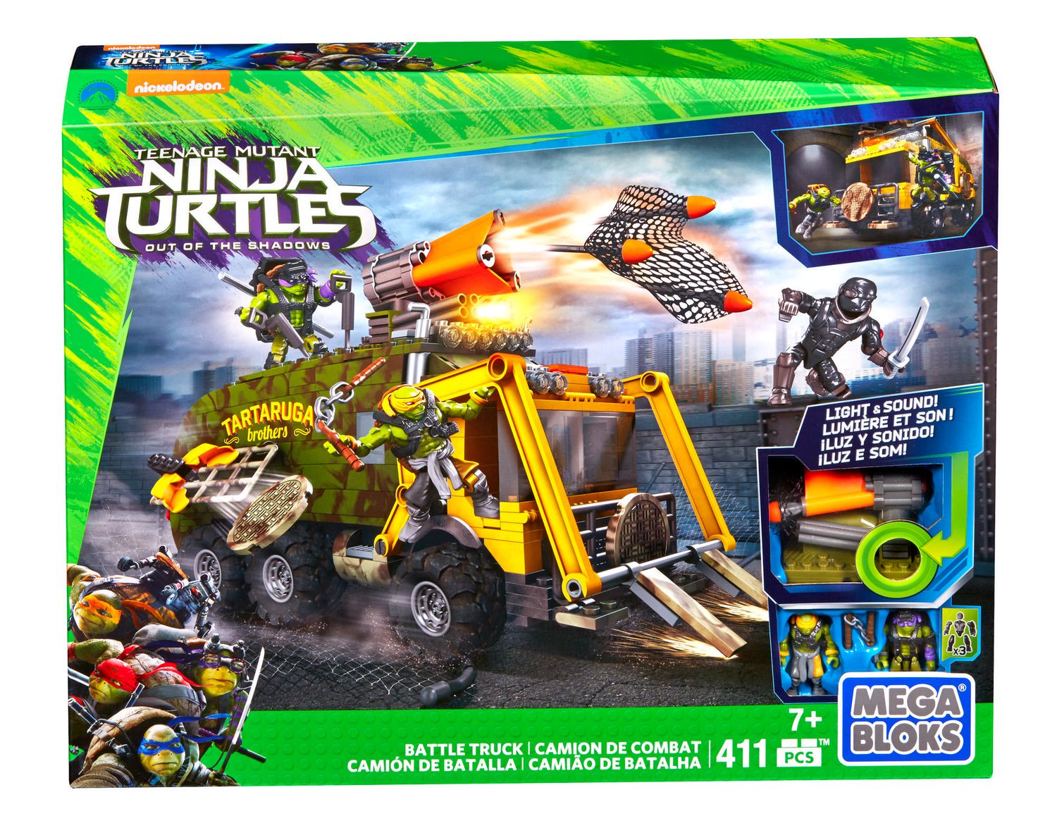 MEGA BLOKS Teenage Mutant Ninja Turtles - Battle Truck