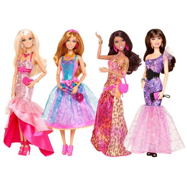 Assortiment de robes de bal Barbie® FASHIONISTAS®