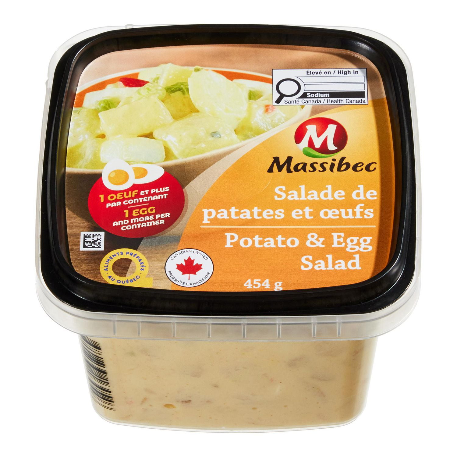 Massibec Potato & Egg Salad, 454 g
