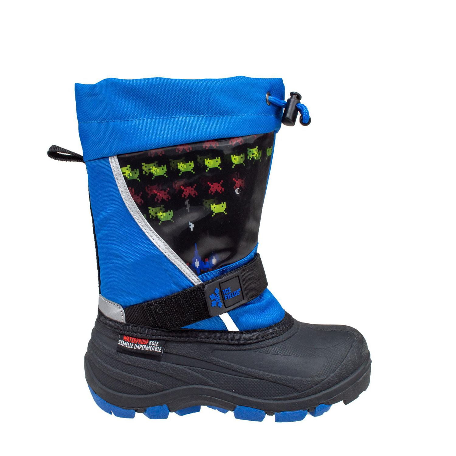 snow boots with lights