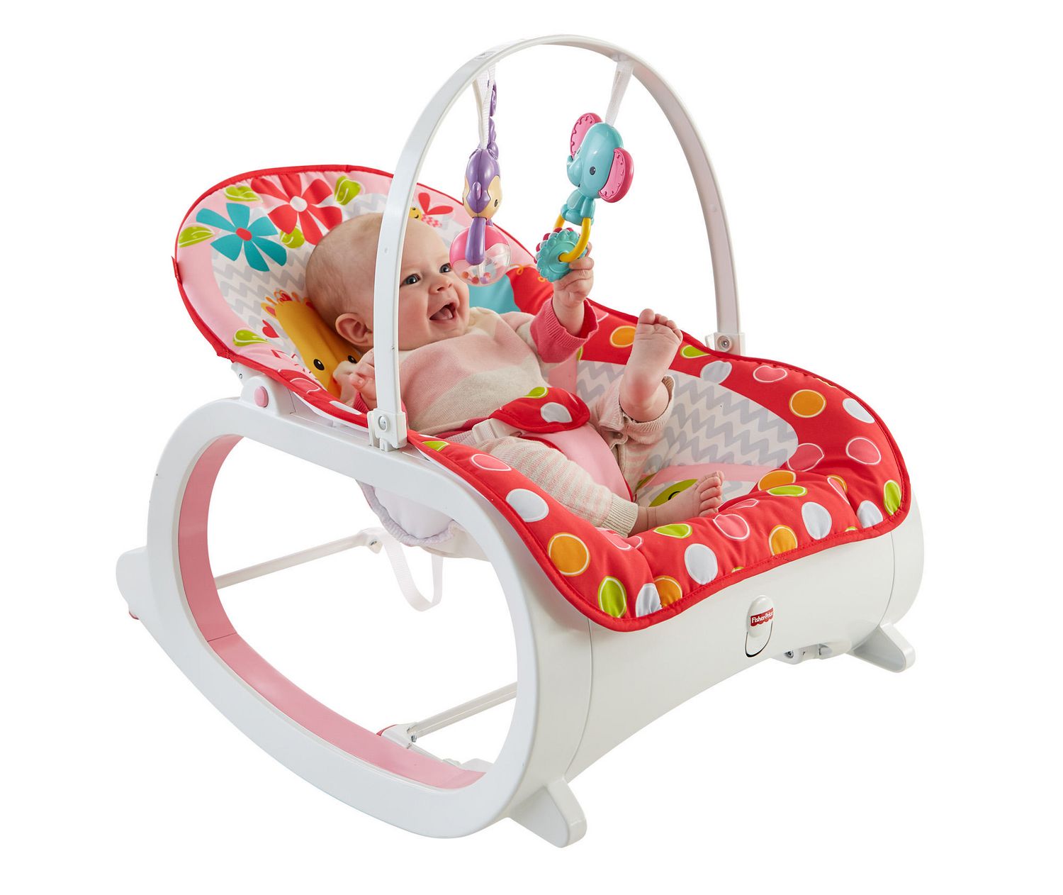 Fisher Price Infant to Toddler Rocker Flowery Chevron Walmart.ca