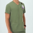 thumbnail image 4 of Hanes Comfort Fit Unisex Scrub - Top, 4 of 6