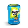 thumbnail image 2 of Trident Vibes, Blue Raspberry Sugarfree Gum Bottle, 40 Pieces, 2 of 7