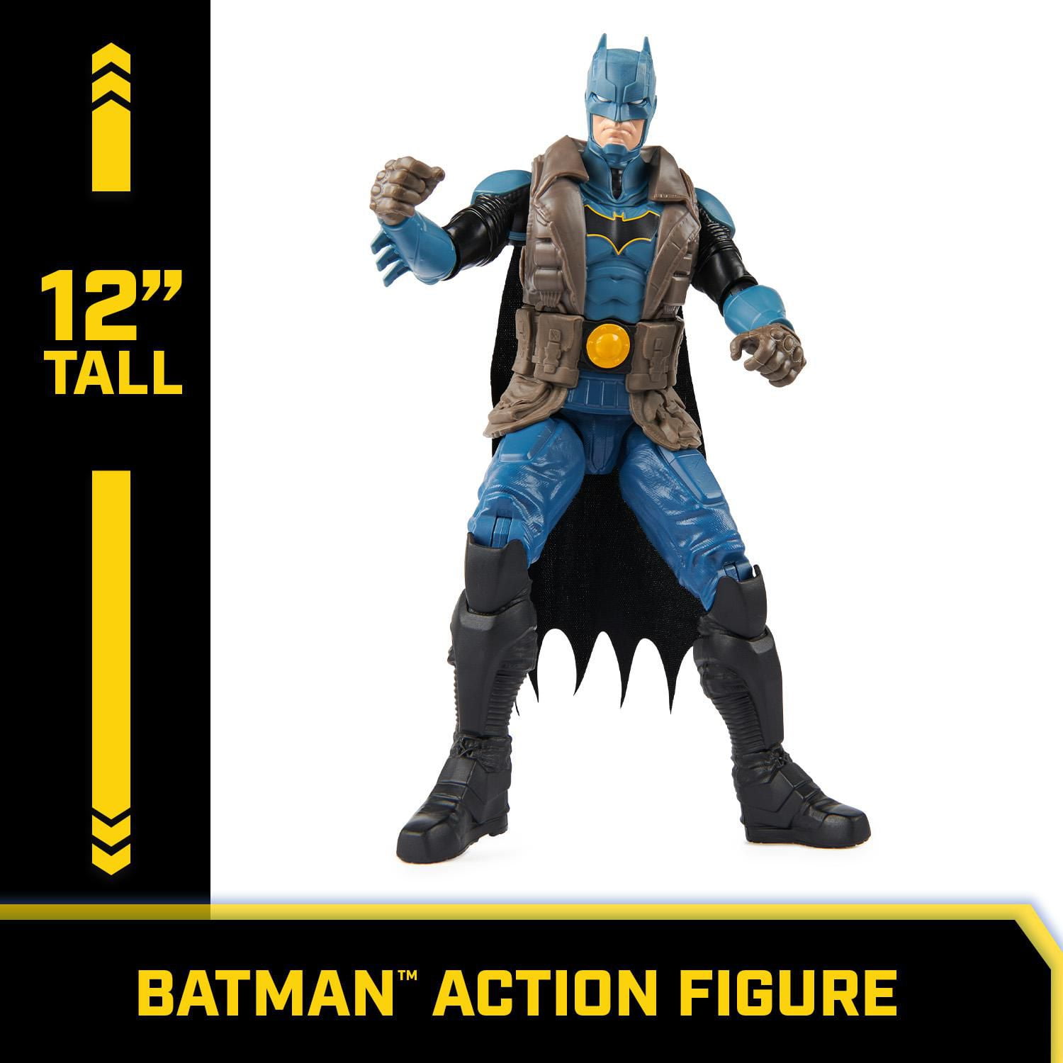 DC Comics Batman Action Figure 12 inch Super Hero Collectible Kids Toys for Boys and Girls Ages 3