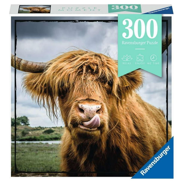 Ravensburger - Puzzle Moment Highland Cattle de 300pc