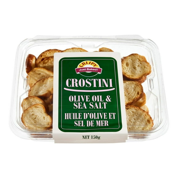 Crispy Just Baked! Olive Oil & Sea Salt Crostini, 150 g