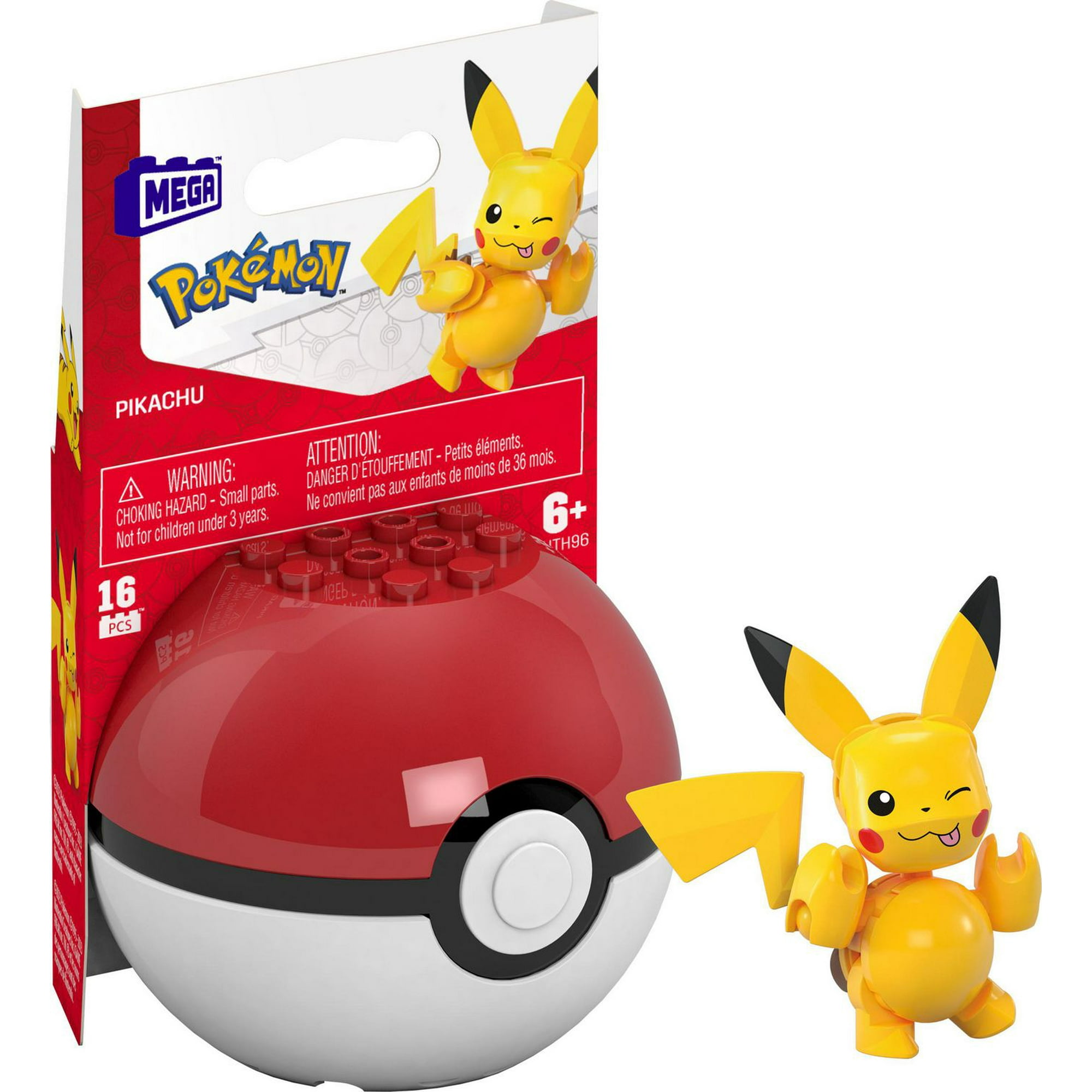 MEGA Pokémon Pikachu Building Toy Kit (16 Pieces) for Kids - Walmart.ca