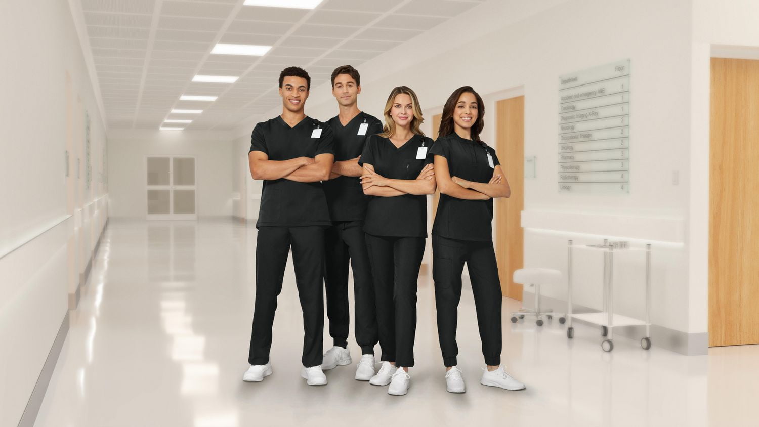 Hanes Comfort Fit Unisex Scrub - Top