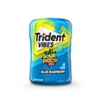 thumbnail image 1 of Trident Vibes, Blue Raspberry Sugarfree Gum Bottle, 40 Pieces, 1 of 7