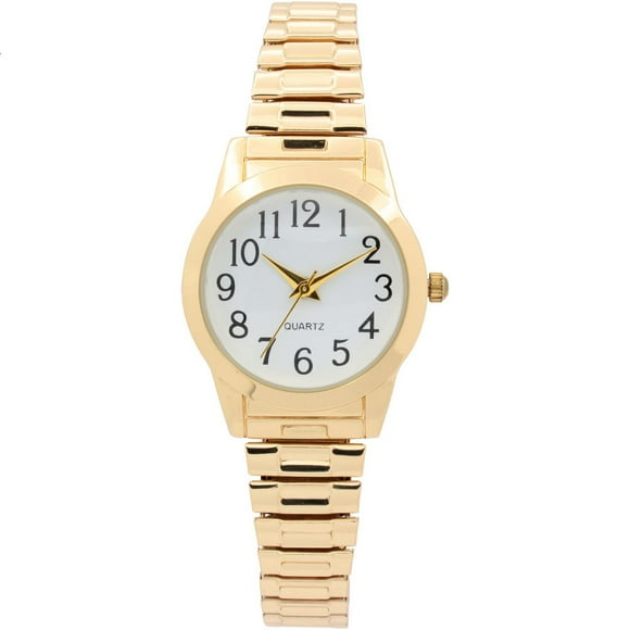 Women's Gold-Tone Quartz Bracelet Watch