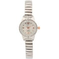 thumbnail image 1 of Women's Silver-Tone Quartz Watch with Crystal Accents and Silver Dial, 1 of 2