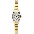 thumbnail image 1 of Women’s Two-Tone Quartz Watch with White Dial and Black Numerals, 1 of 2