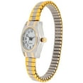 thumbnail image 2 of Women’s Two-Tone Quartz Watch with White Dial and Black Numerals, 2 of 2