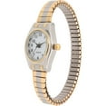 thumbnail image 2 of Women’s Two-Tone Quartz Watch with White Dial and Black Numerals, 2 of 2