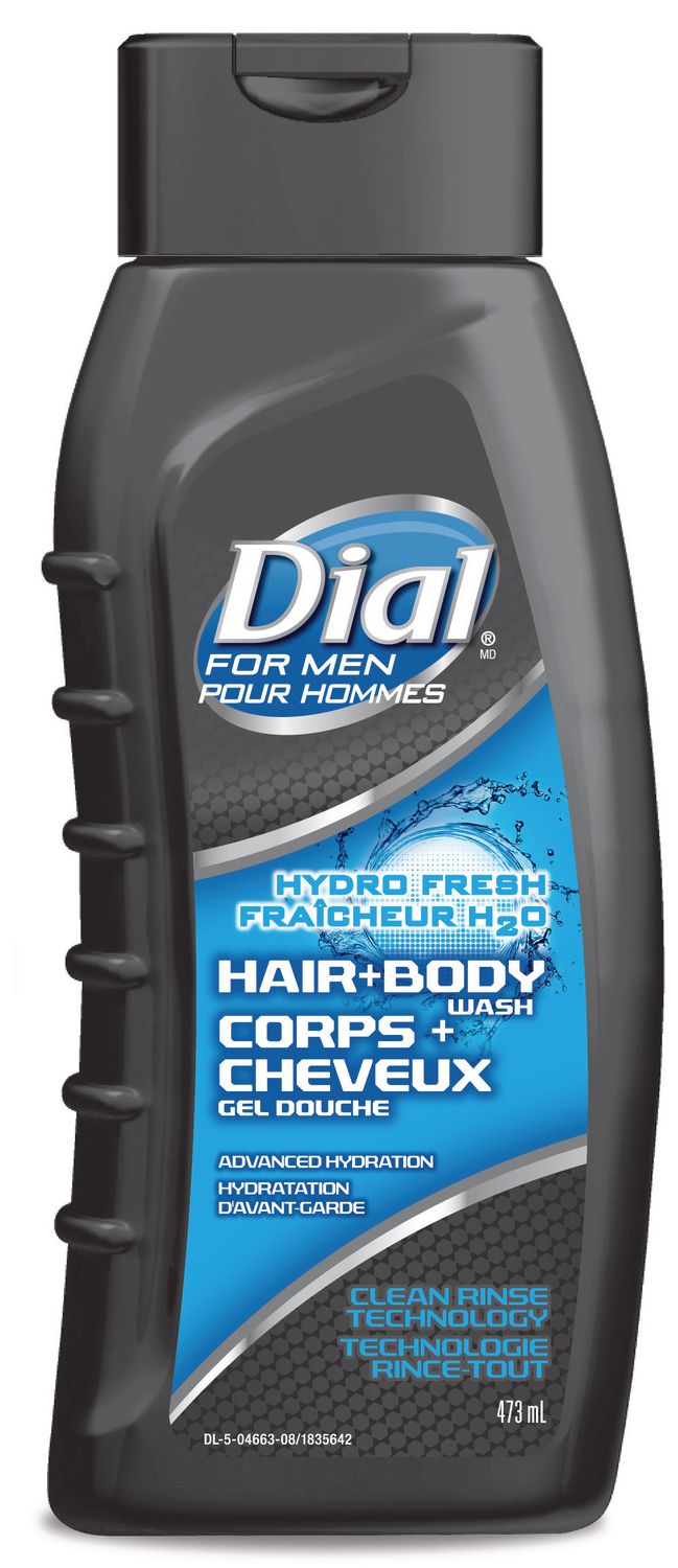 Dial for MEN 2in1 Hydro Fresh Hair & Body Wash 473mL Walmart Canada