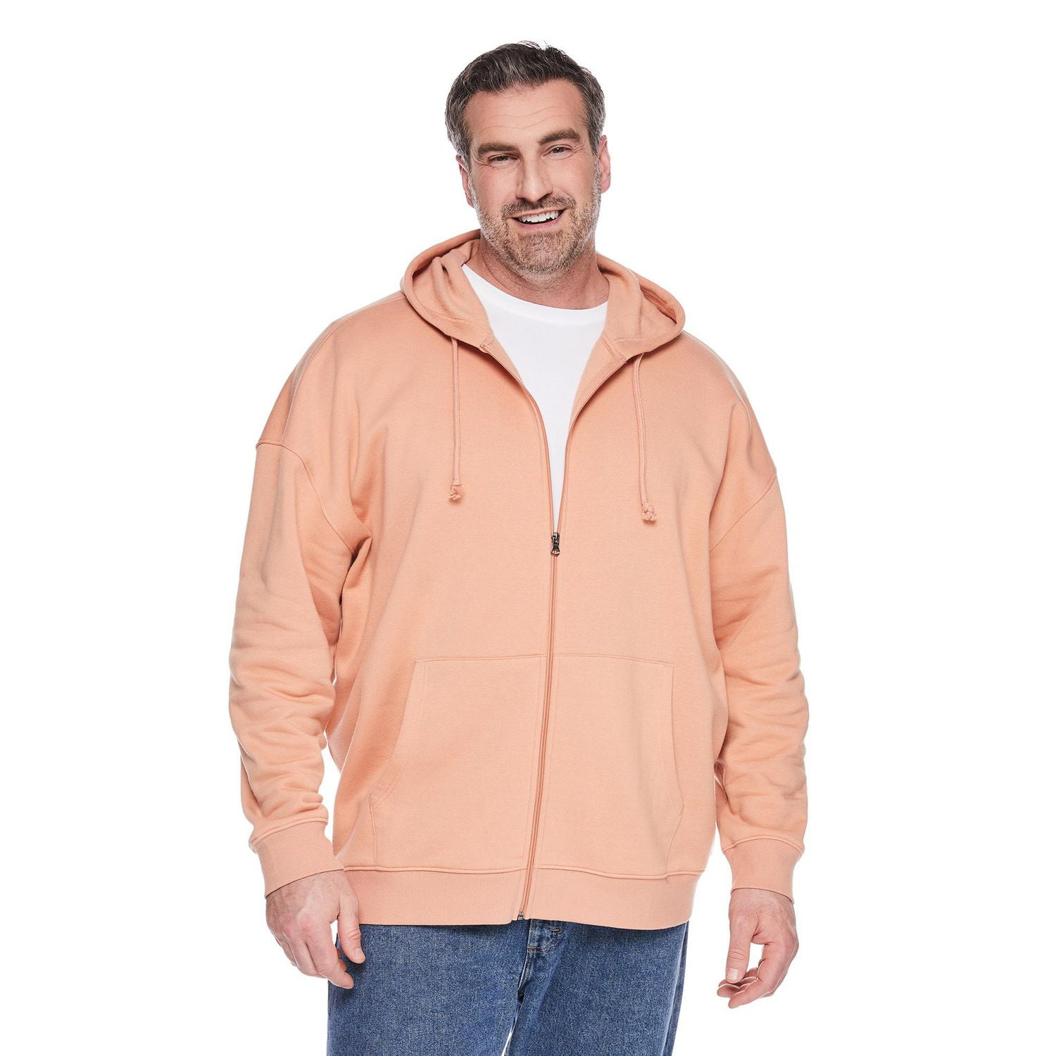 George Big Men's Full-Zip Hoodie