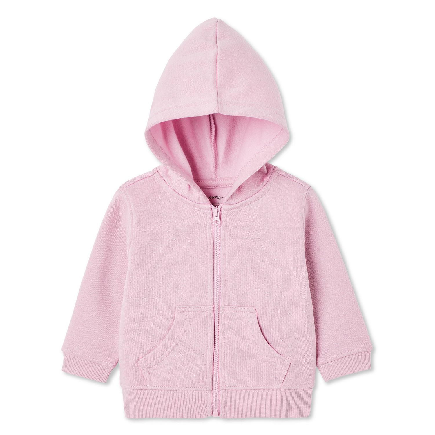 George Infants' Gender Inclusive Fleece Hoodie, Sizes 0-24 months
