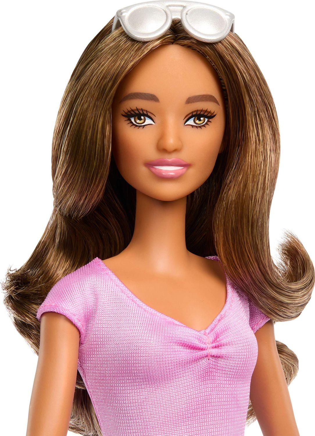 Barbie doll with brown hair and brown eyes online