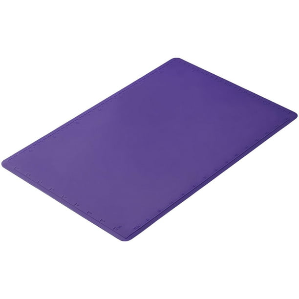 2 pièces/set Tapis de fondue en silicone isolation moderne violet