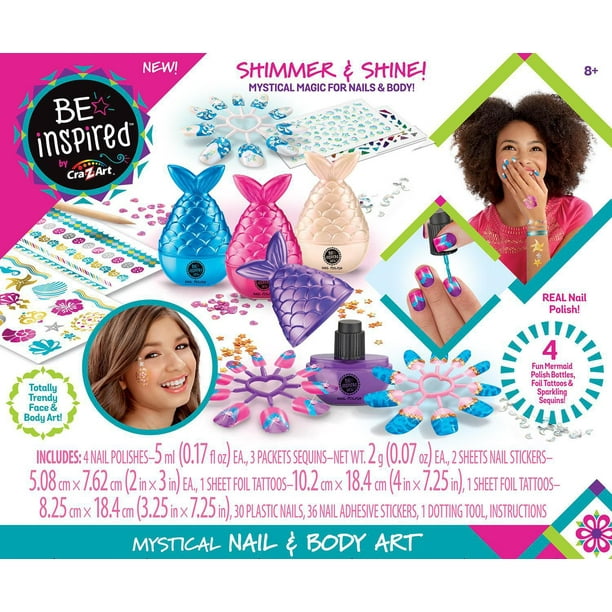 Be Inspired Mystical Nail and Body Art Kit Walmart.ca