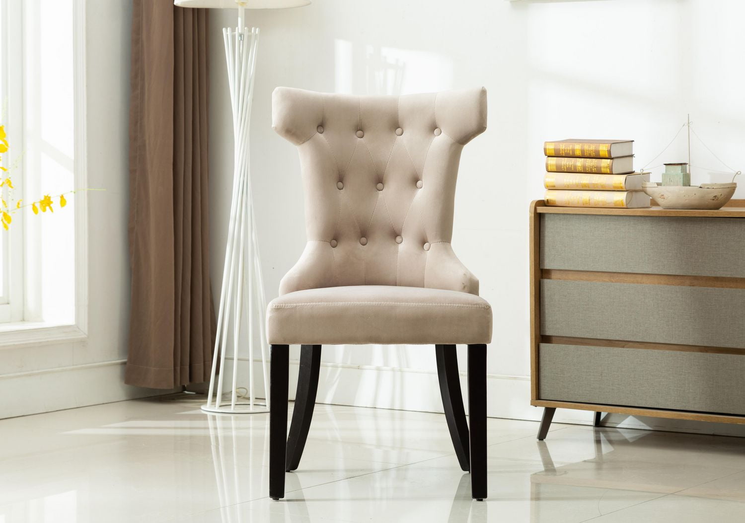 KElite ERICA SET OF TWO ACCENT CHAIRSGREY Walmart Canada