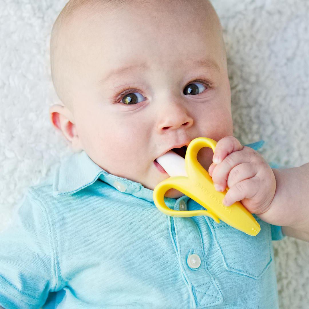 Banana teether for baby on sale