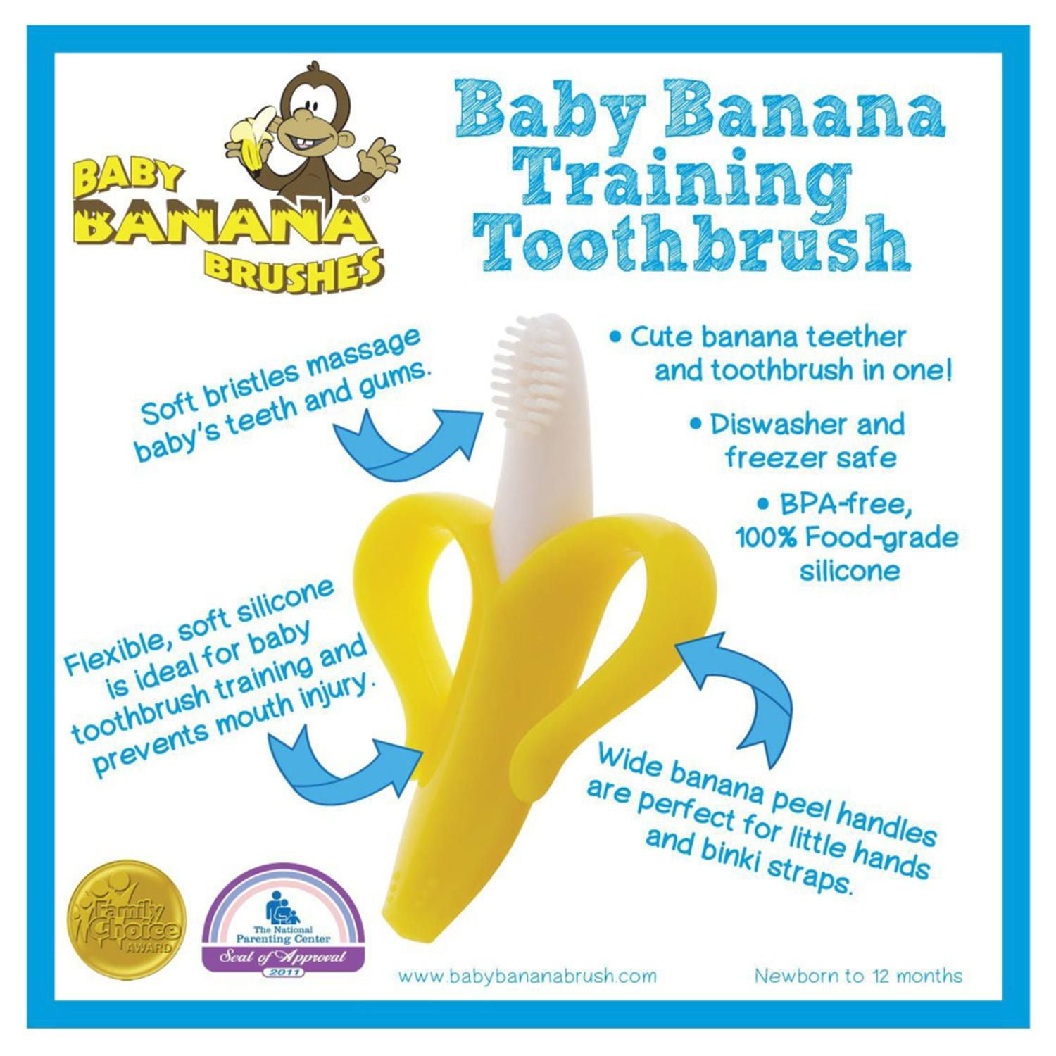 Banana hot sale training toothbrush