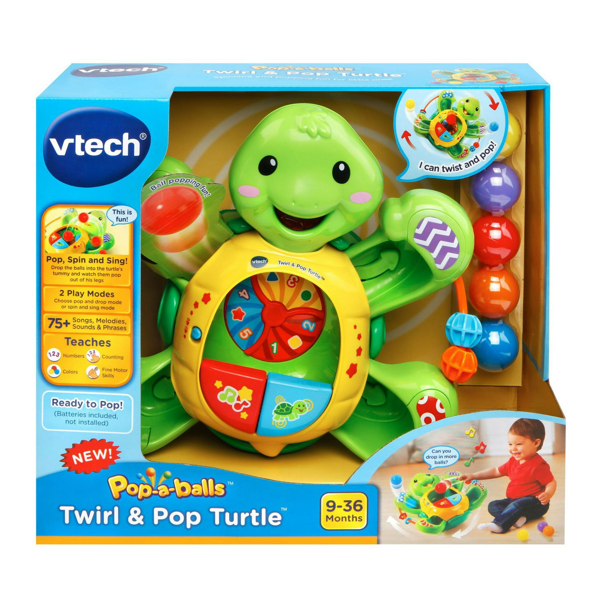 VTech Pop-a-Balls Pop & Count Ball Pit - Walmart Exclusive- English  Version, 9-36 Months 