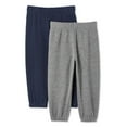 thumbnail image 1 of Lot de 2 joggers en molleton George collection non genrée pour tout-petits, 1 of 2