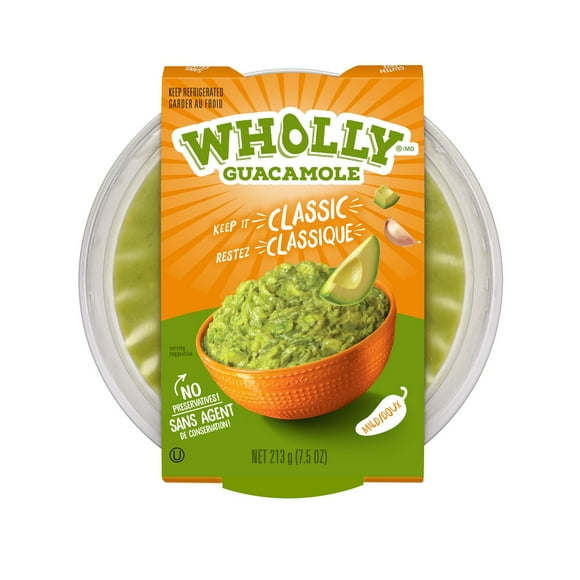 Wholly Guacamole Classic Guacamole, Classic Guacamole Bowl 213g