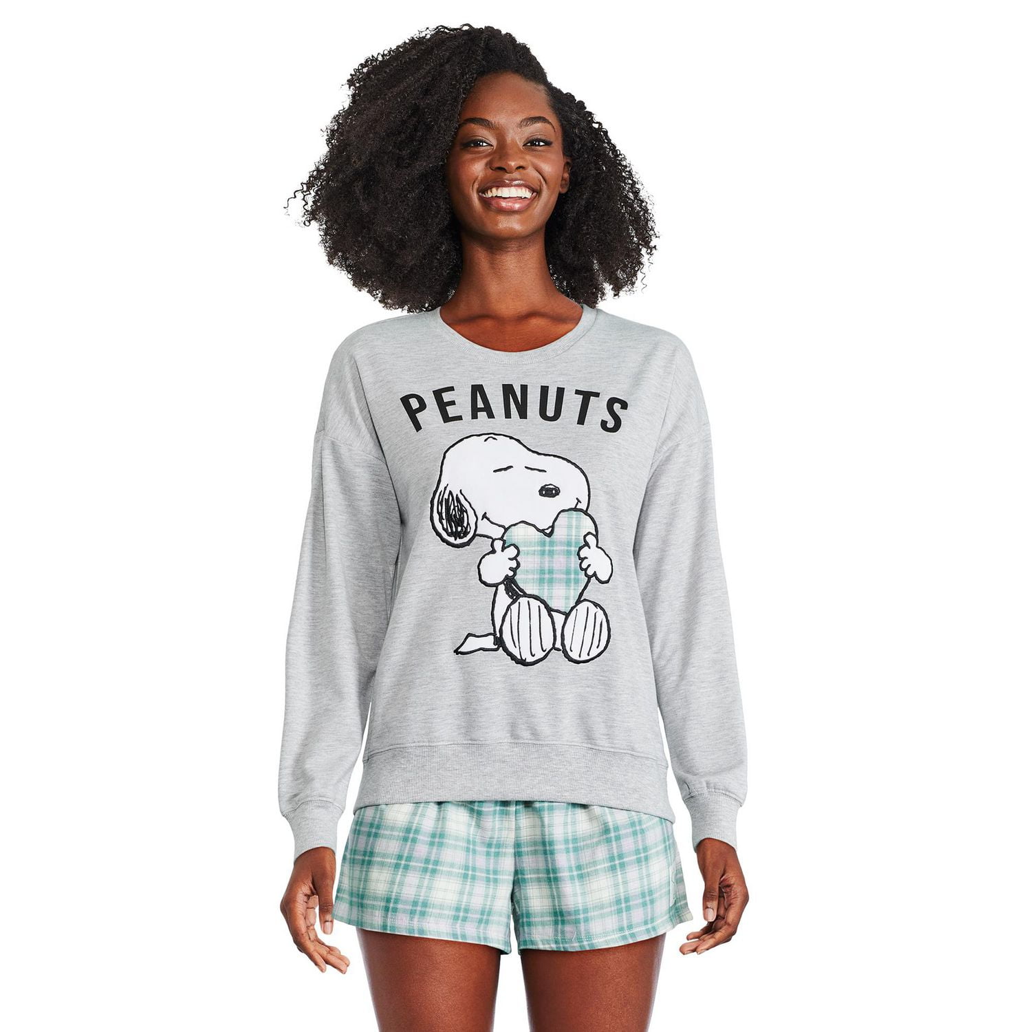 Peanuts Women's Snoopy Pajama 2-Piece Set - Walmart.ca