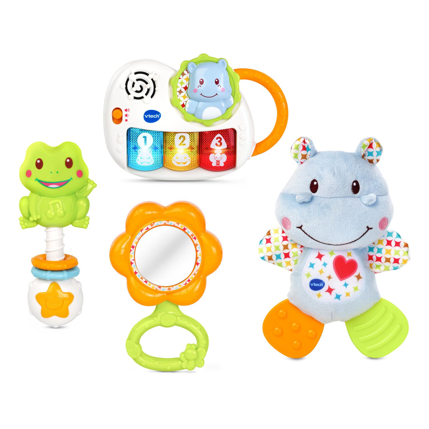 Coffret naissance Vtech - Eveil des sens 0-3 ans - Bleu - Trendymom