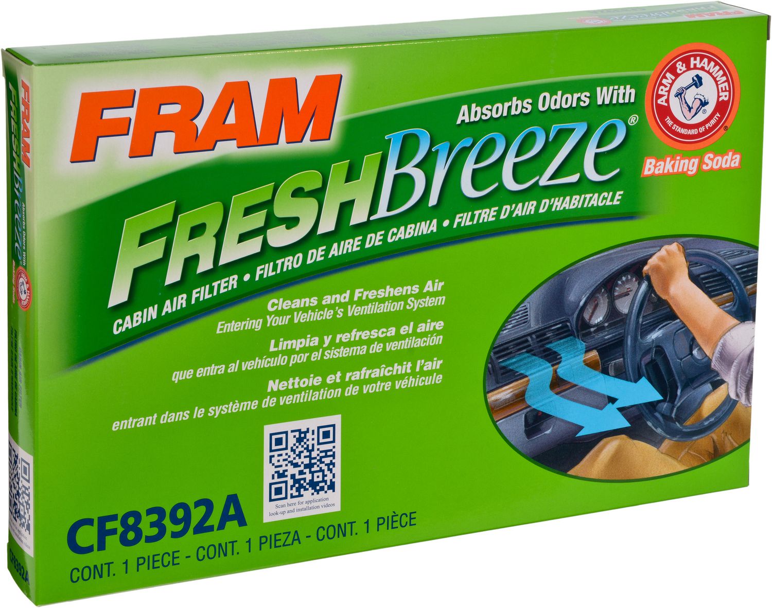 FRAM® FCF8392A Fresh Breeze® Cabin Air Filter Walmart Canada