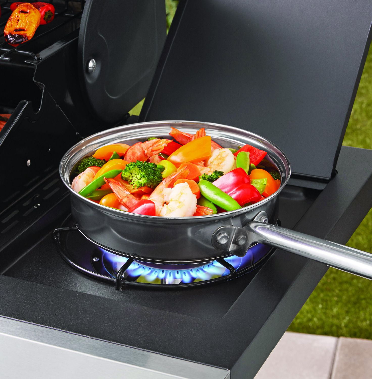 Expert grill 5 outlet burner