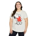 thumbnail image 1 of Peanuts Women's Plus Snoopy Boyfriend Fit Tee, 1 of 3