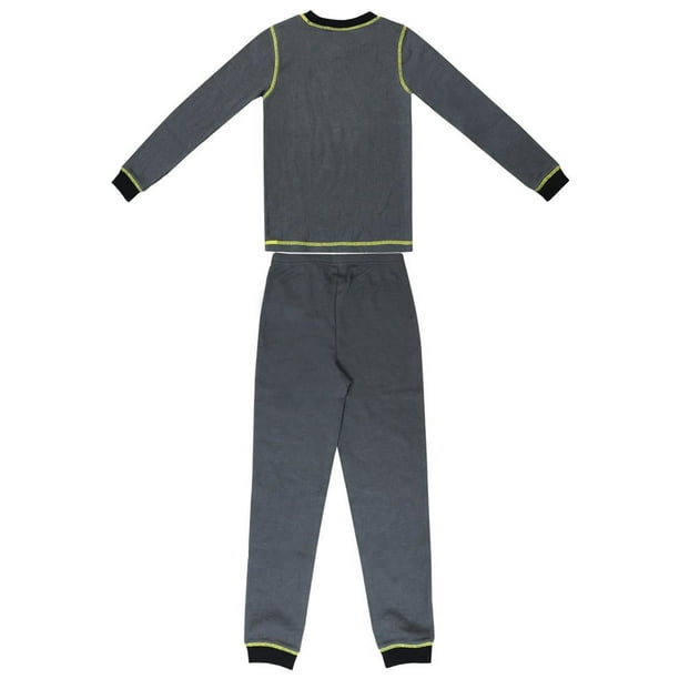 Thermal Underwear Set For Boys Long Johns Fleece Lined Kids Base Layer  Thermals 2 Sets Boy,FANCEYE 