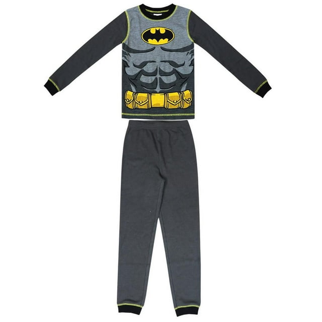 Ensemble de pyjama thermique 2 pièces Batman pour garçons