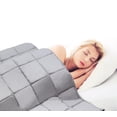 thumbnail image 3 of FineLife Soft Cotton 15lb Weighted Blanket, 3 of 6