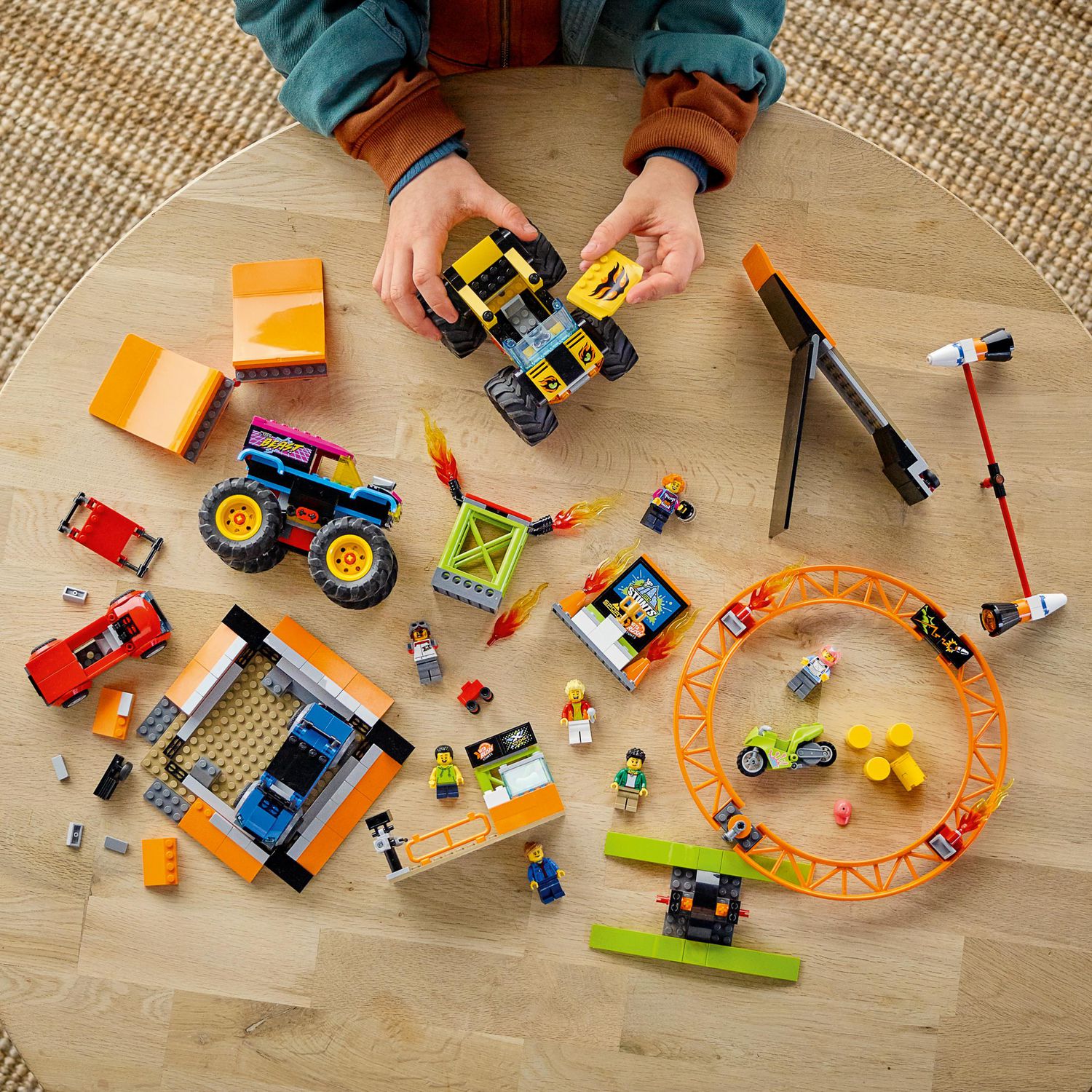 LEGO City Stunt Show Arena 60295 Toy Building Kit (668 Pieces