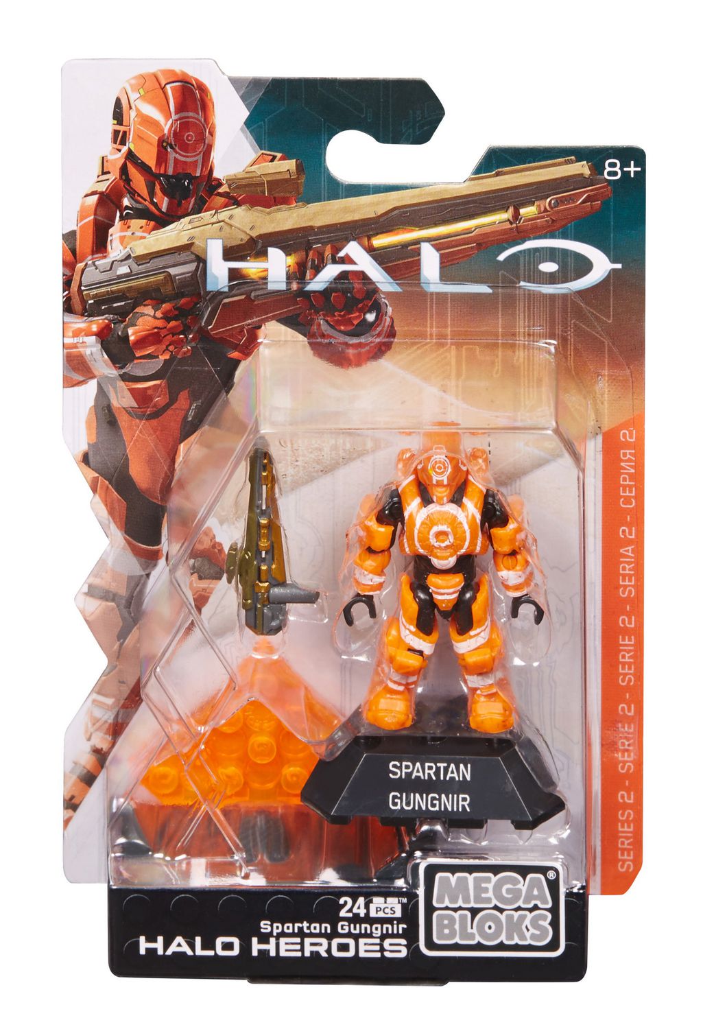 Mega Construx Halo Heroes Series 2 Spartan Gungnir Figure Walmart Canada