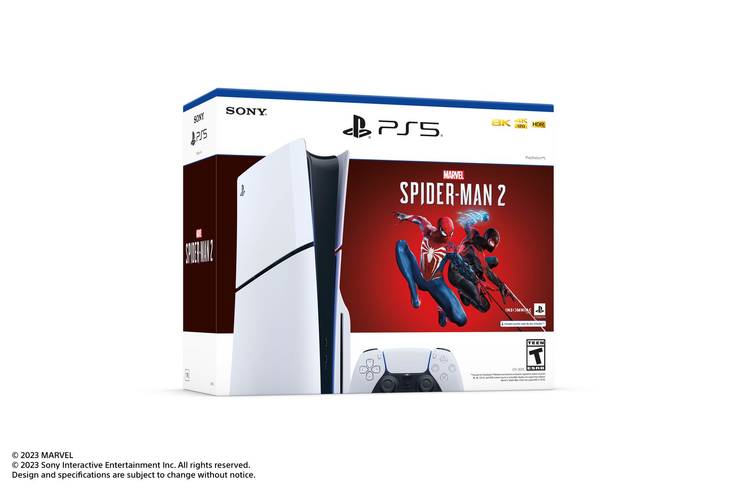 PlayStation®5 Console – Marvel's Spider-Man 2 Bundle with Bonus