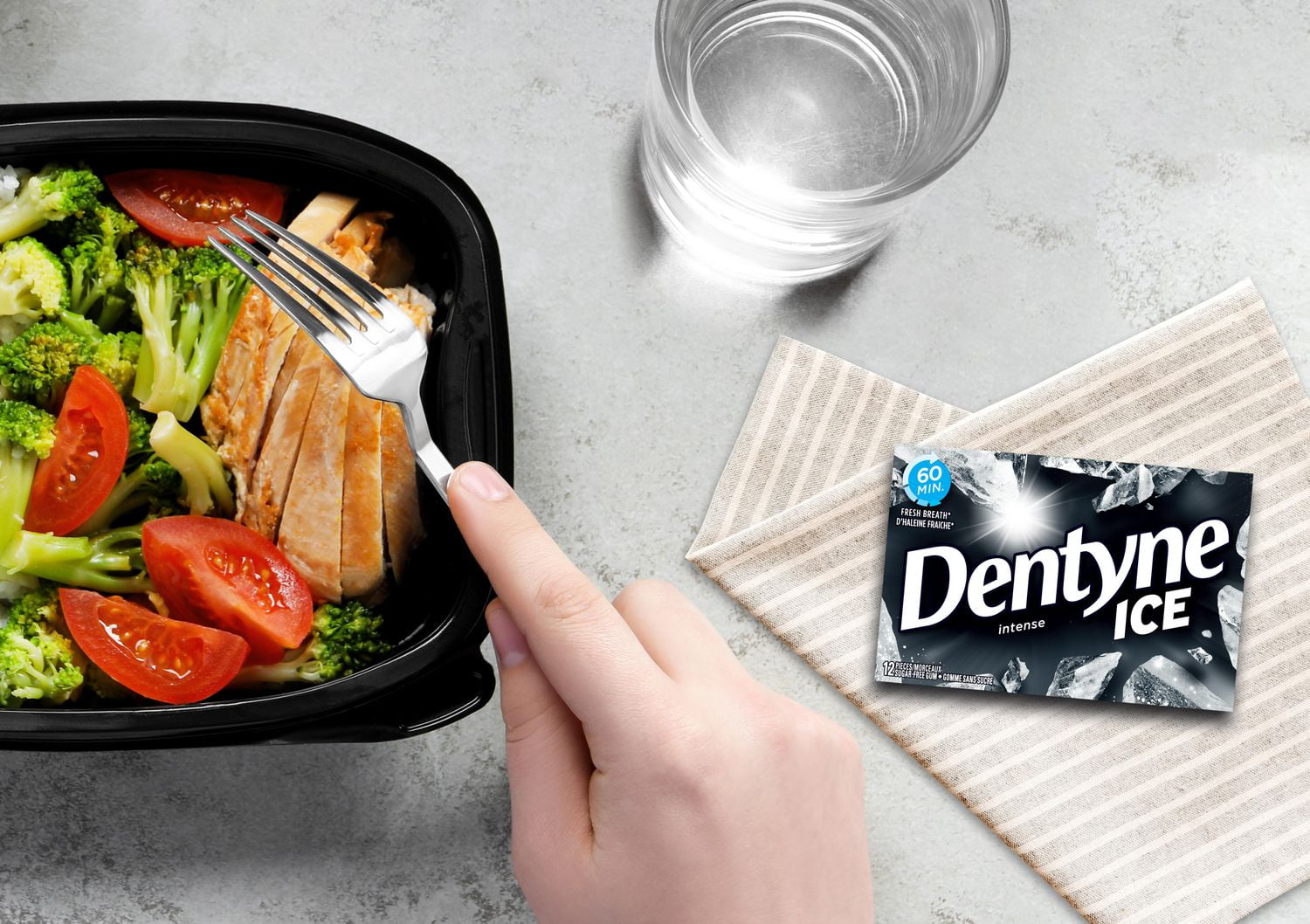 Dentyne Ice, Intense Sugar-free Gum Pack, 12 Pieces