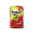 thumbnail image 1 of Trident Vibes, Red Berry Sugar-free Gum Bottle, 40 Pieces, 1 of 9