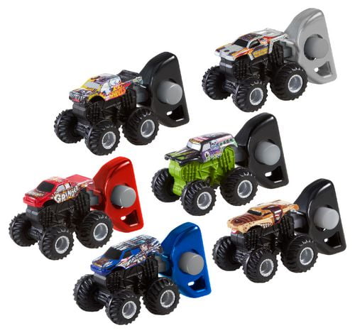 Hot wheels mini store monster jam trucks