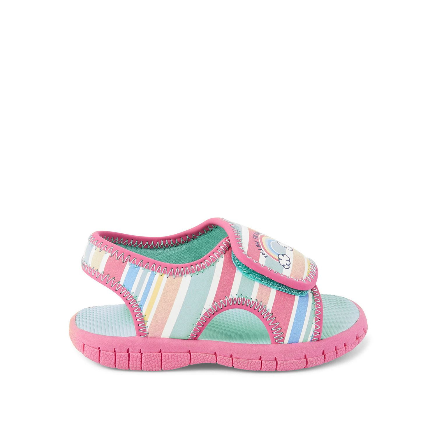 rainbow baby sandals